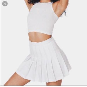American Apparel tennis skirt